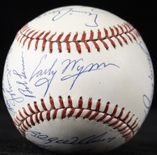 FRANK ROBINSON - AUTOGRAPHED SIGNED BASEBALL WITH CO-SIGNERS