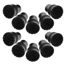 10 Pcs Walking Stick Accessories Crutch Tips Non Plastic Replacement Ends
