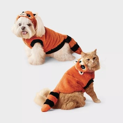 Small Dog Racoon Costume Pet Clothes Halloween Costumes