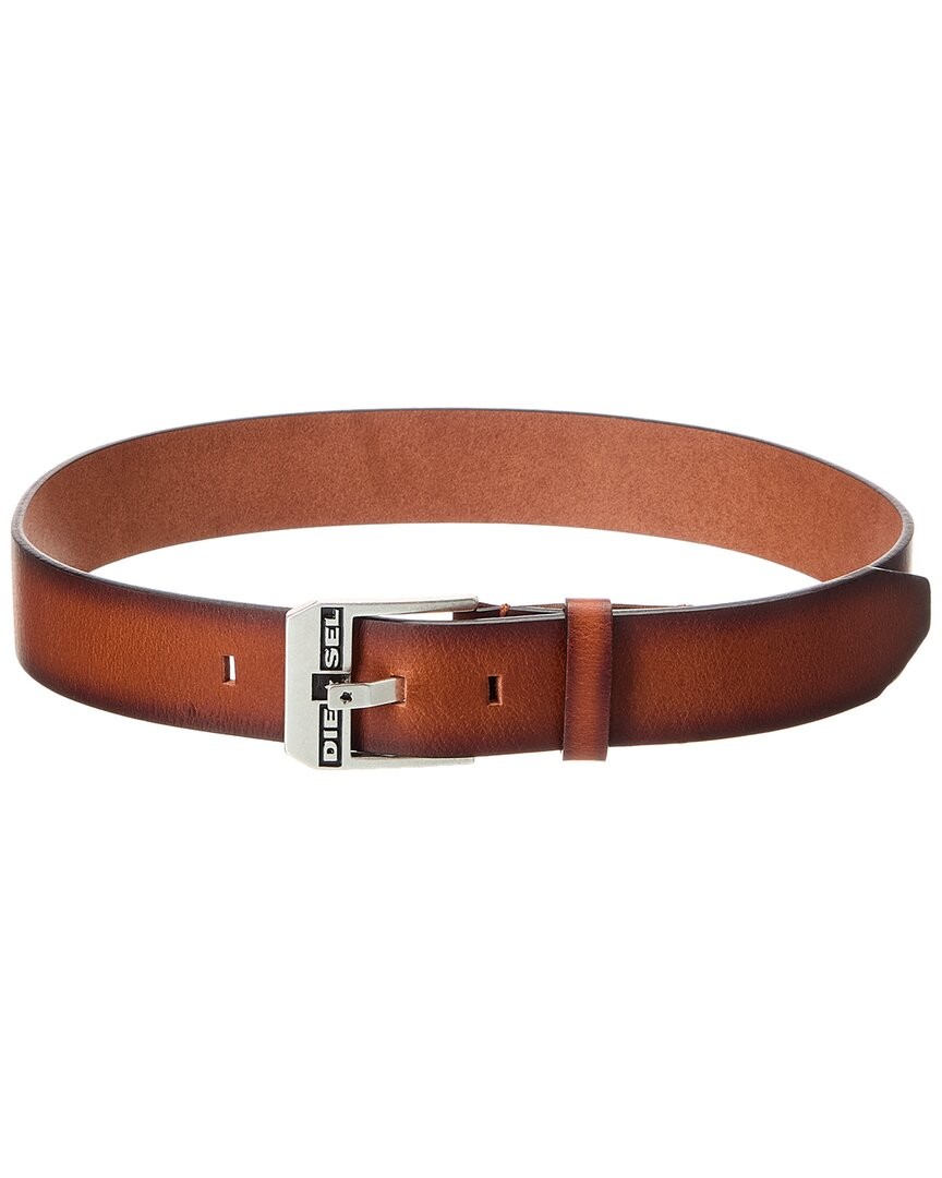 Diesel Logo Bluestar Leather Belt Mens 10490₽