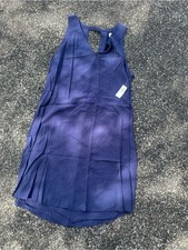 Old Navy Sleeveless Navy Dress with V-Keyhole