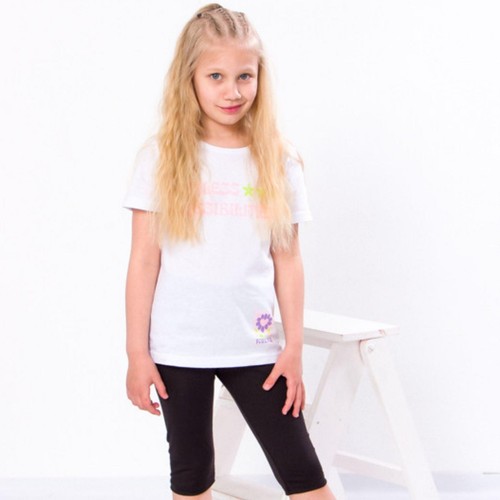 Girls’ Activewear Pants – Elastic Microdiving Fabric, Summer, Nosi svoe 6001... - Picture 2 of 10