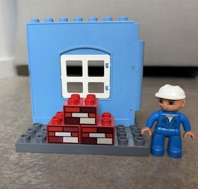 LEGO Duplo Large Construction Site LOT From Set 4988 & More!  Bulldozers Crane