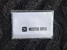 MISTER SPEX Brillenputztuch Klein weiß für Brille Sonnenbrille NEU&OVP