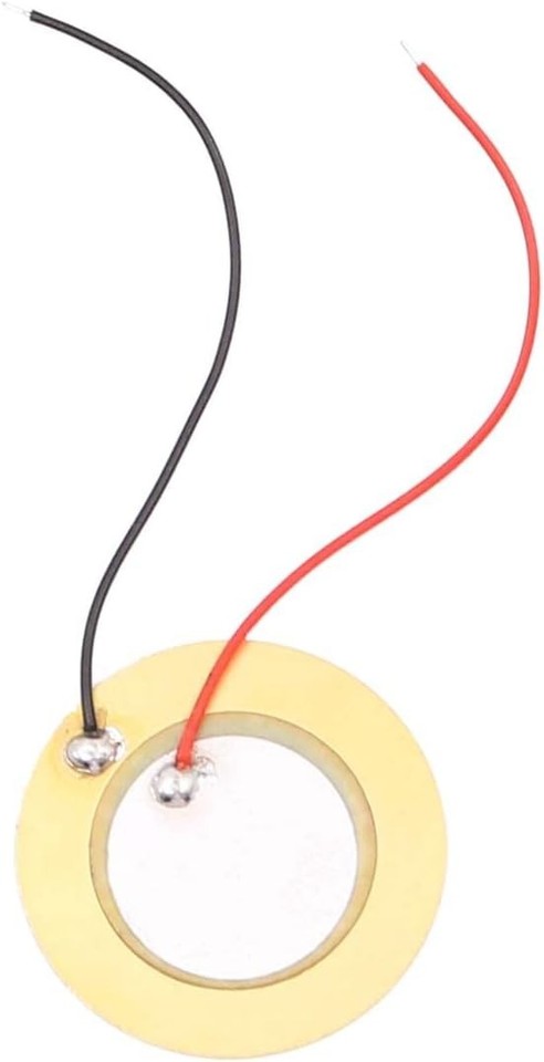 20PCS 27mm Piezo Disc Element Sensor with Leads Mic Drum Trigger ...