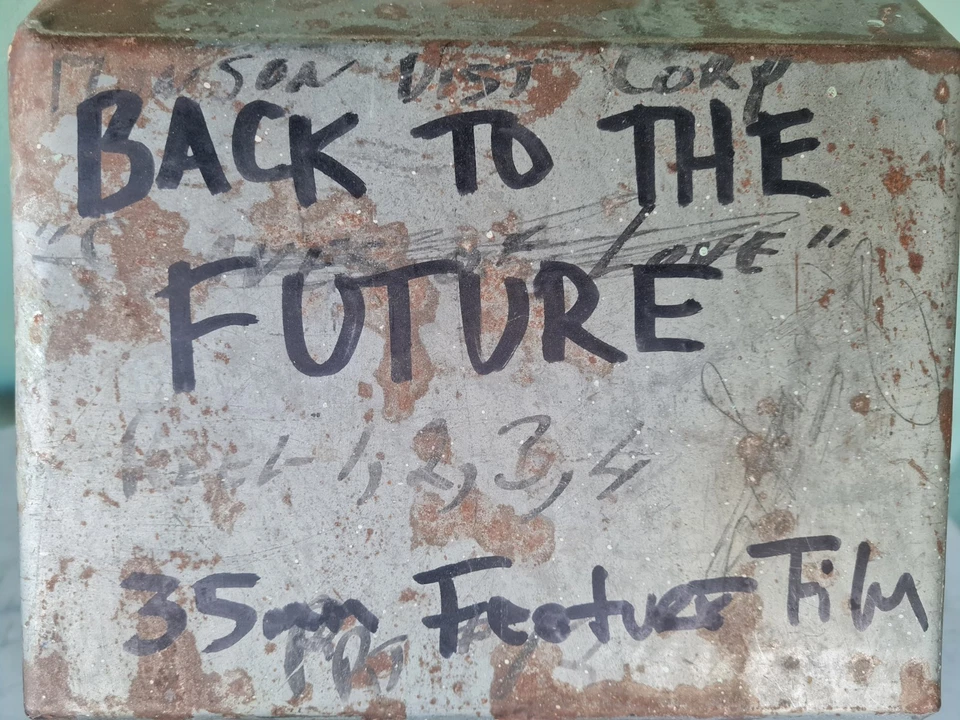 Vintage Goldberg Bros 35 Mm Reel Case Canister 15" - Image 3 of 4