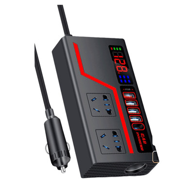 Protects Devices from Electrical Damage 200W car power inverter Secure Charging