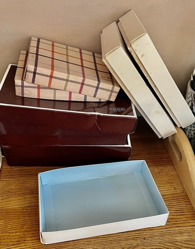 Coach Gift Boxes Vtg New - Picture 4 of 7
