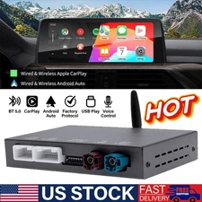 Wireless CarPlay Android Auto Module Adapter For 2014-2016 BMW X5 X6 F15 F16 NBT