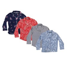 Lauren Ralph Lauren Women's Pajama Sleep Shirt Buttondown Long Sleeve S M Pjs