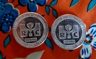 Lot of 2 1 Troy oz .999 Fine Silver Trade Unit Rounds Total 2 oz