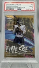 CALEB WILLIAMS PSA 9 2024 TOPPS CHROME ROOKIE FINESSE RC GOLD REFRACTOR /50