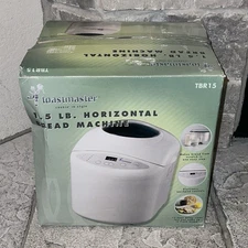 New Toastmaster 1.5 LB Horizontal Bread Machine Maker TBR15 Electronic Touchpad