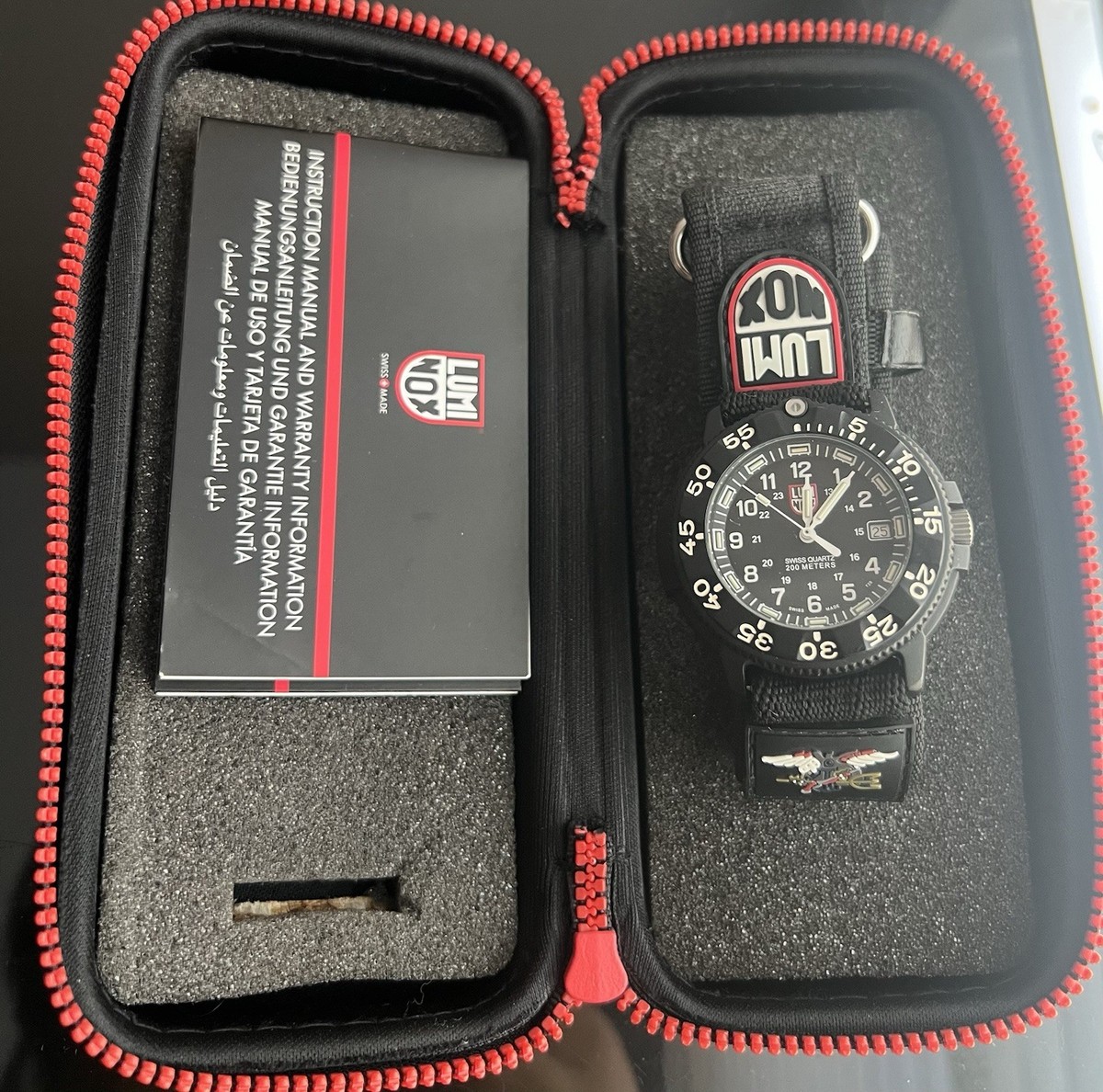 LUMINOX 3000/3900 v3 Rare Collector Item Navy Seal Dive Watch