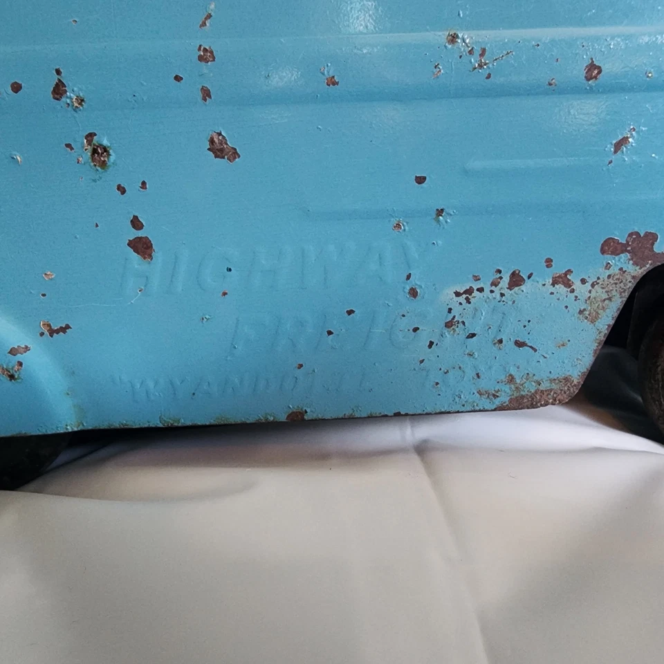 Tractor/remolque de carga de carretera Wyandotte de acero prensado de 1930 TODO ORIGINAL BONITO Foto 4 de 4