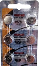LR1130 189 Alkaline Button Cell Battery by maxell