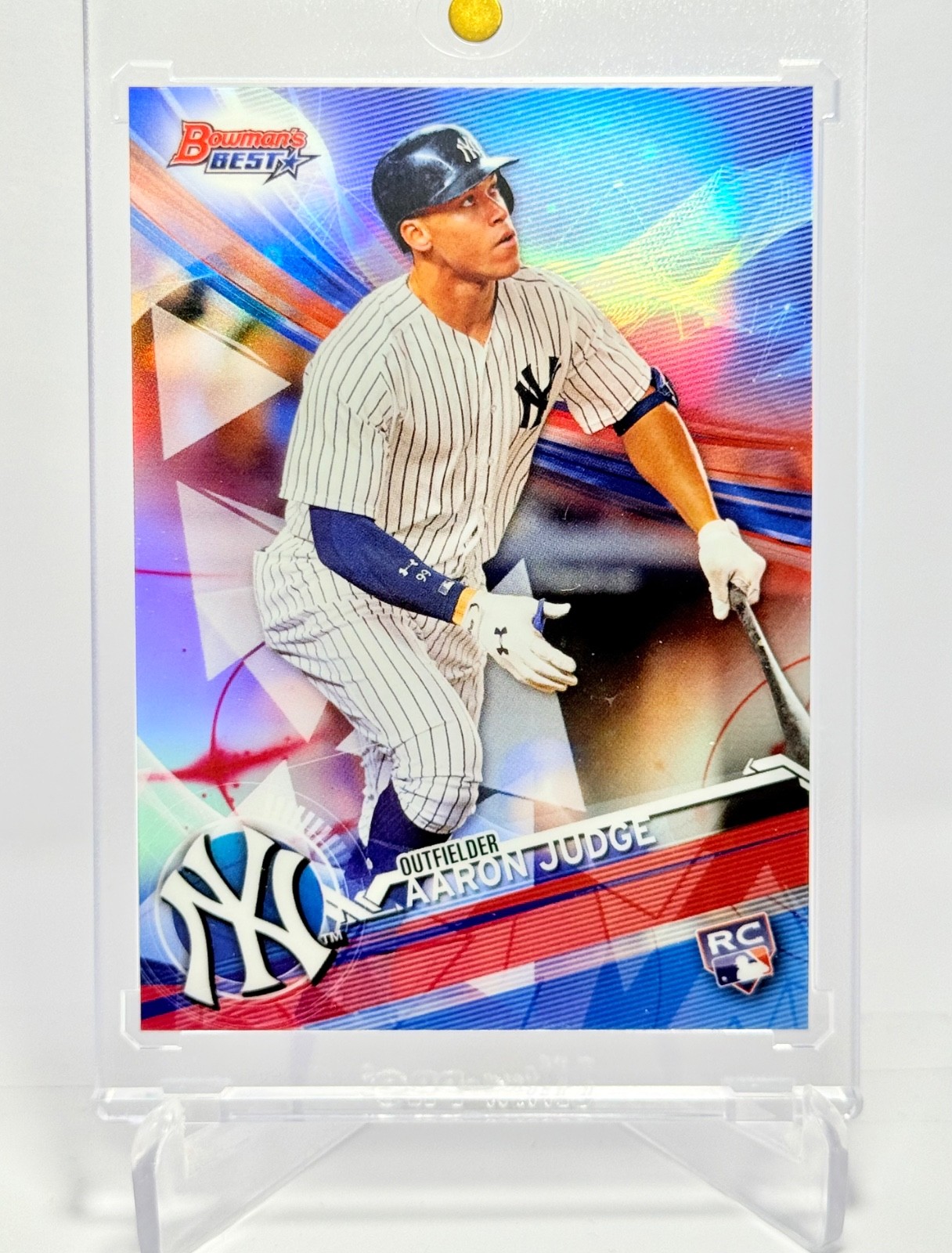 2017 Bowman's Best - ROOKIE Aaron Judge Refractor #1 (NEW YORK YANKEES) (RC)