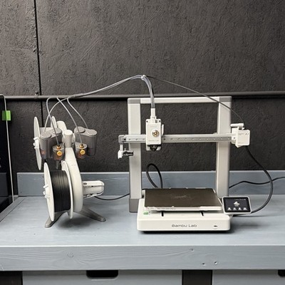 Bambu Lab A1 3D Printer w/ AMS Lite, Touchscreen, Built-in Camera, 0.4mm