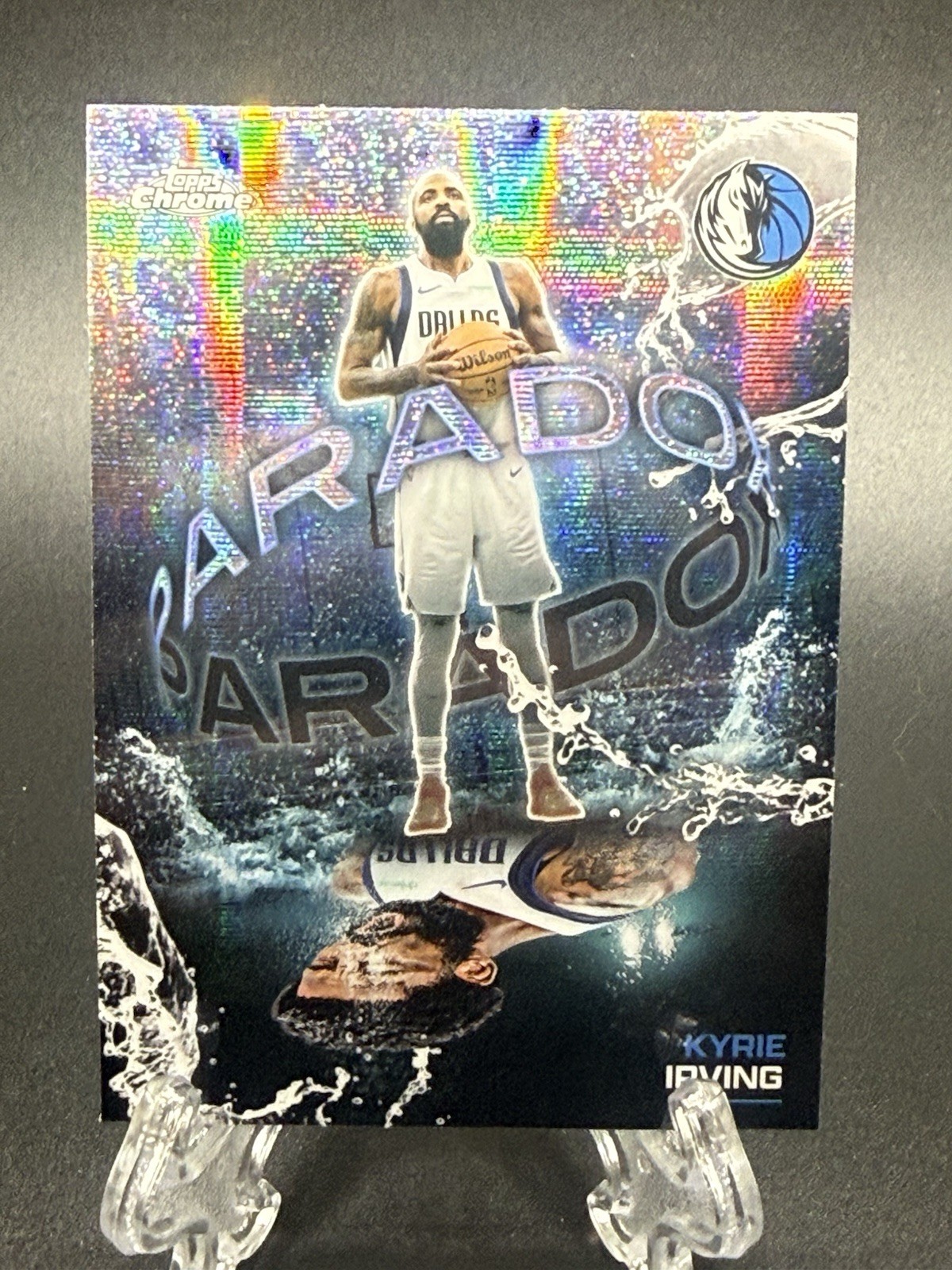 2025-26 Topps Chrome PARADOX Kyrie Irving Mavericks #PX-18 - CASE HIT SSP