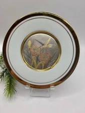 Art Of Chokin Hummingbird Plate 