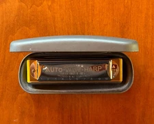 CUSTOM- HOHNER "AUTO VALVE" HARP (KEY OF “A” ) OCTAVE HARMONICA/ NEW