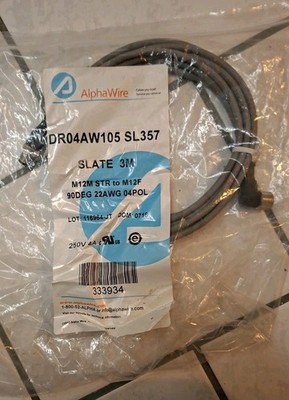 ALPHA WIRE DR04AR105SL357 Kabelkonfektion