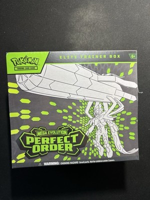 Pokemon Perfect Order Elite Trainer Box ETB Englisch Mega Evolution Bestätigt 