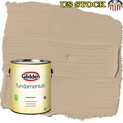Low VOC Washable Interior Paint Multi-Surface Use Soft Beige Eggshell Finish
