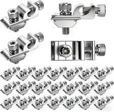 Grounding Tabs Aluminum Ground Lugs for Solar Panel Rail Bracket Clip