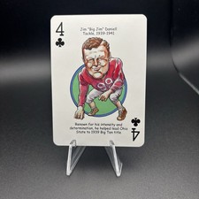 Jim Daniell Card Ohio State Bucceyes Hero Decks Playing Card Football Card OSU