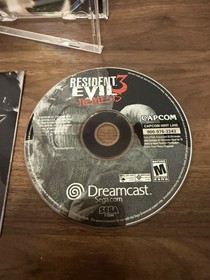 Resident Evil 3: Nemesis Sega Dreamcast CIB Complete Tested
