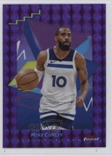 2024-25 Topps Finest Uncommon Purple Geometric Refractor 65/75 Mike Conley 09vk