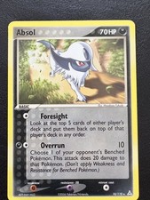 Absol Ex Holon Phantoms 18/110 Rare Unlimited Pokémon Card LP