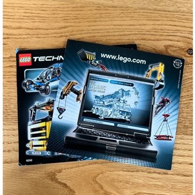 LEGO Technic Instruction Manuals 8291 Dirt Bike Green 2 Booklets Set One Size
