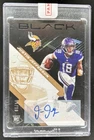 2020 Panini Black Justin Jefferson Rookies Auto RC Copper Rookie #/10 Vikings