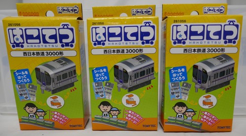 3x Tomytec 261056 Hakotetsu: Nishi-Nippon Railroad Type 3000 | Zustand: New