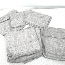 South Point Home Fashions Twin/Twin xl 6 Piece Sheet Set Gray Soft Dorm College