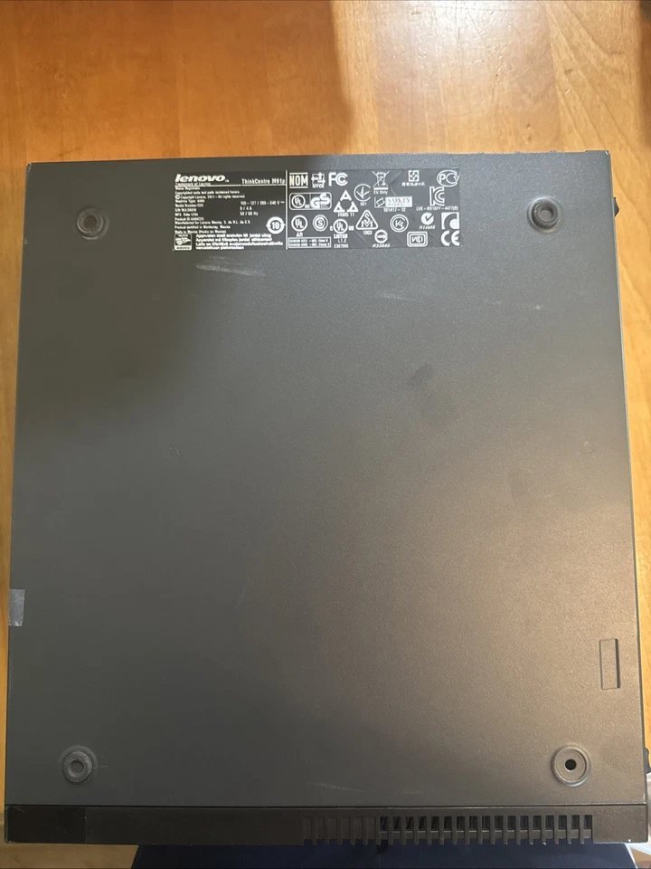 Настольный компьютер Lenovo ThinkCentre M91p Intel Core i7-2600 @ 3,40 ГГц 8 ГБ RAM без жесткого диска - Изображение 3 из 4