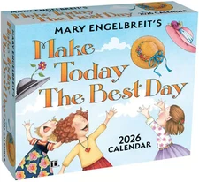 Andrews McMeel Publishing,  Mary Engelbreit 2026 Desk Calendar, 5.91'' X 5'', Da
