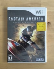 Captain America: Super Soldier - Brand New and Fully Sealed - Sega Wii Game