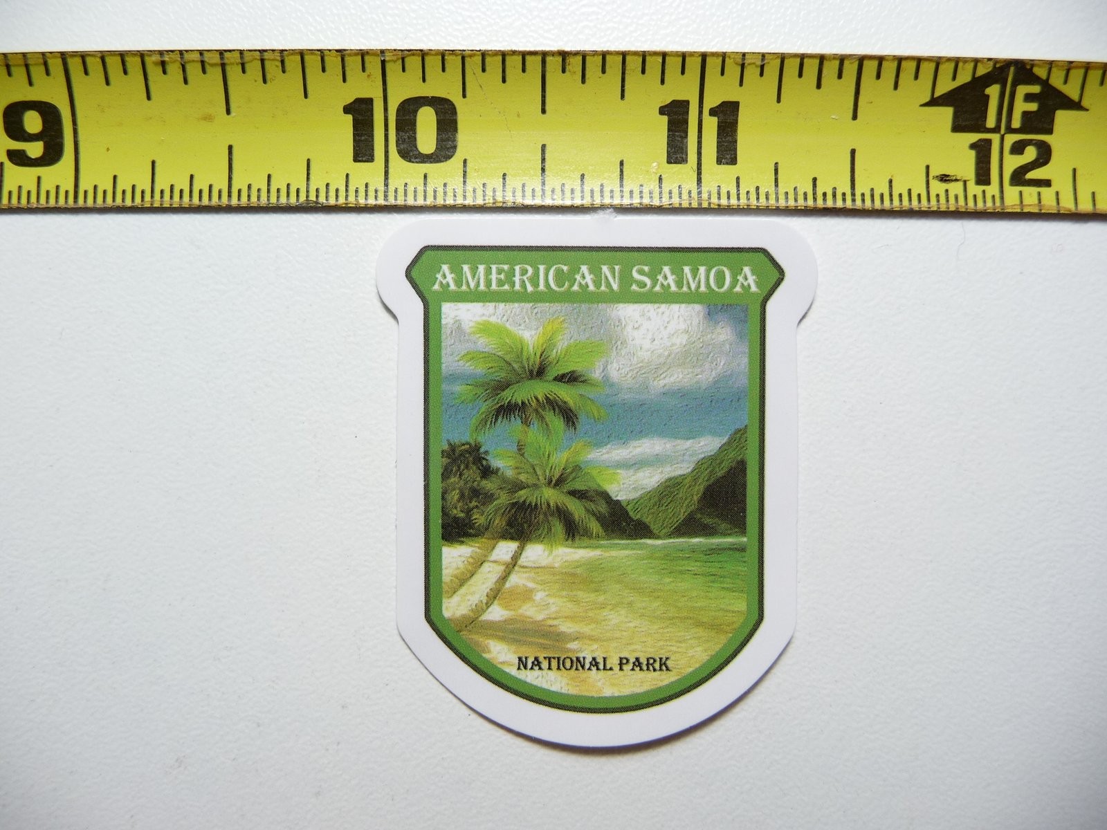 Tiny America Samoa National Park Collectible Sticker Decal #2  