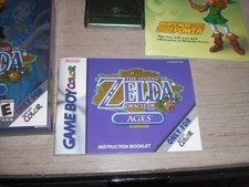 The Legend of Zelda Oracle of Ages Nintendo Game Boy Color CIB COMPLETE BT SAVES