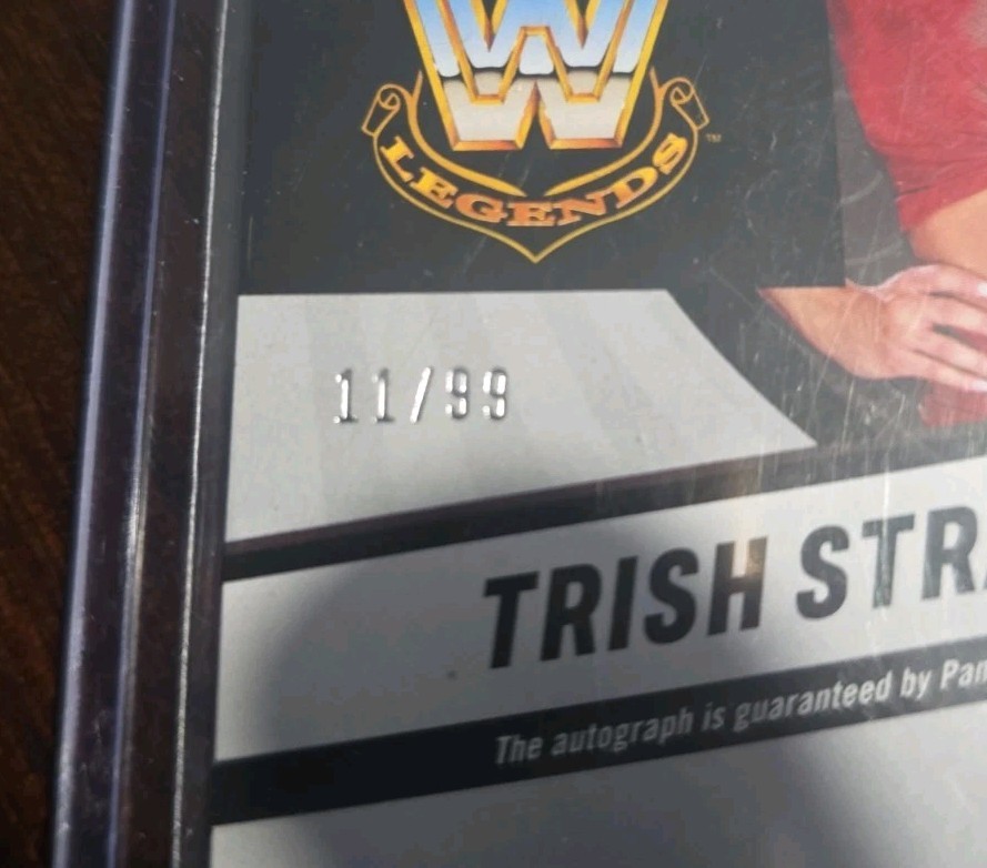 2023 Panini Wwe Revolution Trish Stratus Autograph 11/99 view 3