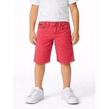 Polo Ralph Lauren Kids Red Slim Fit Denim Shorts Size 8 Adjustable Waist