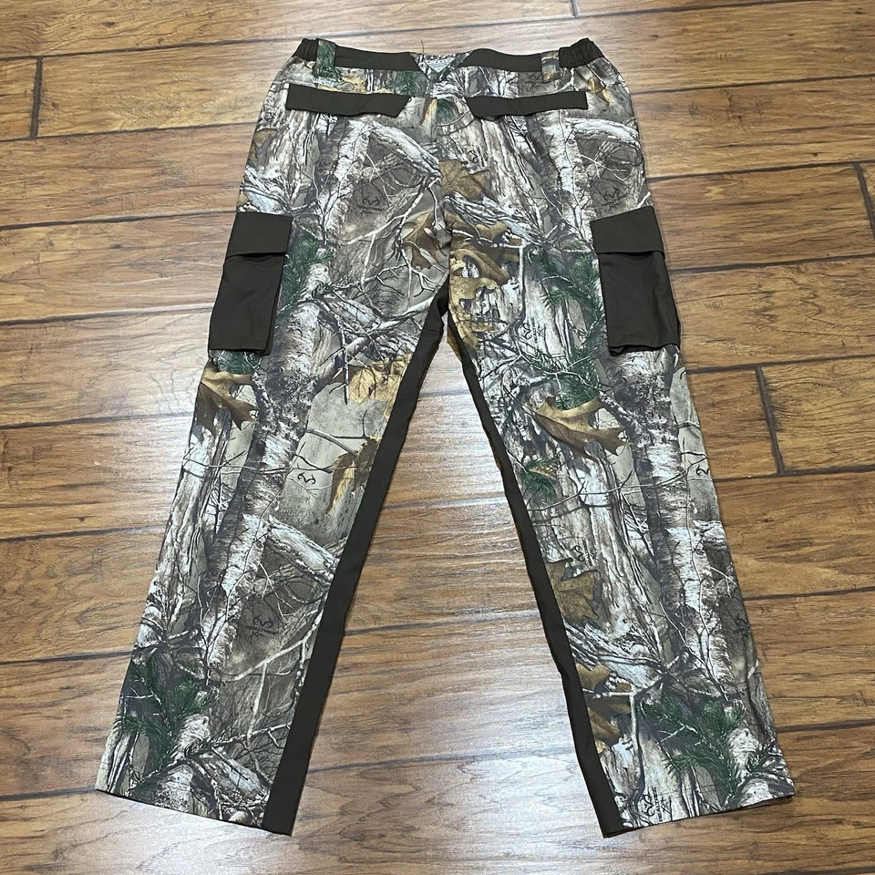 Columbia PHG Pants Mens 38x32 Camo Cargo Realtree Lightweight Biggs Landing - Image 2 of 4