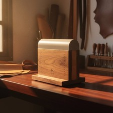 Forma in Noce per Pelletteria Base Stabile Stampo per Piegatura Pelle Durevole