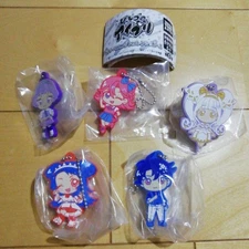 Himitsu no Ai Pri Rubber Mascot Collection 4 All 5 Types set