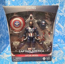 NEW MARVEL LEGENDS FIGURE MOC CAPTAIN AMERICA BRAVE NEW WORLD Deluxe FIGURE SAM