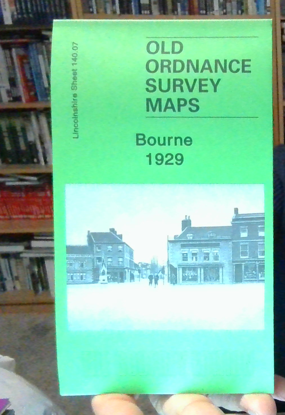 MAP OF Bourne 1929 Lincolnshire sheet 140.07 by Barrie Trinder NEW
