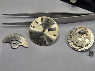 Seiko Presmatic 5106 9000 Incomplete Movement and Dial Presmatic 33j